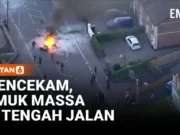 Penikaman Brutal Picu Kerusuhan di Belfast