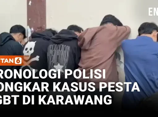 Polisi Bongkar Pesta LGBT di Karawang, Lima Orang Diamankan