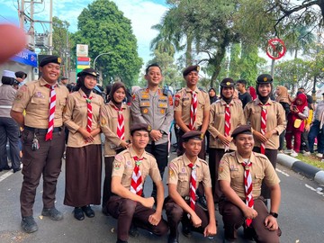 Polres Bogor Semarakkan Hari Bhayangkara dengan CFD Berbasis Kemanusiaan