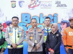 Polri dan Ojol Bangun Sinergi di Tugu Proklamasi