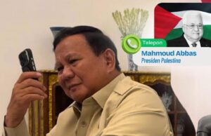 Prabowo Dapat Telepon dari Abbas, Dukung Solusi Dua Negara