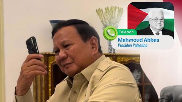 Prabowo-Dapat-Telepon-dari-Abbas-Dukung-Solusi-Dua-Negara