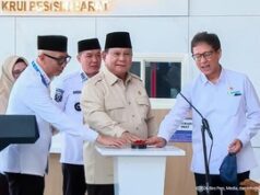 Prabowo Resmikan RSUD Modern di Pesisir Barat