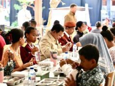 Prabowo Santap MBG Bersama Siswa di Sekolah Rakyat Bali