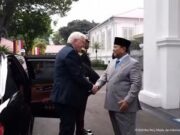 Presiden Jerman Disambut Hangat di Istana Merdeka