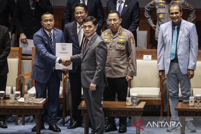 RUU Perubahan UU Polri Resmi Menjadi Undang-Undang