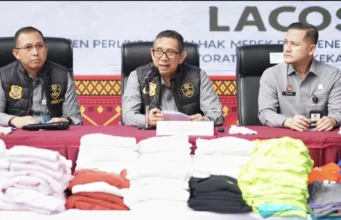 Ratusan Produk Palsu Lacoste Dimusnahkan Senilai Rp940 Juta