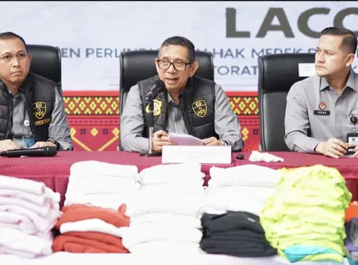 Ratusan Produk Palsu Lacoste Dimusnahkan Senilai Rp940 Juta