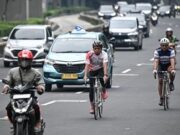 Rekayasa Lalin Diterapkan Saat Yellow Run di Sudirman