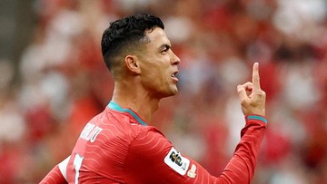 Ronaldo Jawab Kritik dengan Gol di Ultah Messi