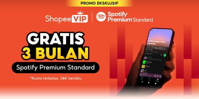 Shopee VIP Beri Gratis Spotify Premium 3 Bulan