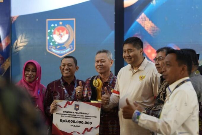 Sigi, Polewali Mandar, dan Takalar Raih Penghargaan Inflasi