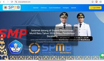 Situs Palsu SPMB Solo Gunakan Foto Wali Kota Riau