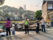 Tanah Longsor Hancurkan Rumah di Benhil, Jakarta Pusat