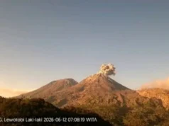Tiga Gunung Api di Timur Indonesia Meletus Serentak Pagi Ini