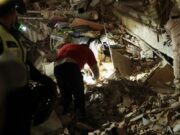 Tim SAR Berlari Lawan Waktu Selamatkan Korban Gempa Venezuela