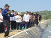 Titiek Tinjau Budidaya Udang Napi di Nusakambangan