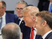 Trump, Macron, dan Emir Qatar Ngobrol Bola dan UFC di Sela G7