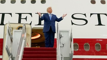 Trump Pamer Pesawat Baru Air Force One, Hadiah dari Qatar