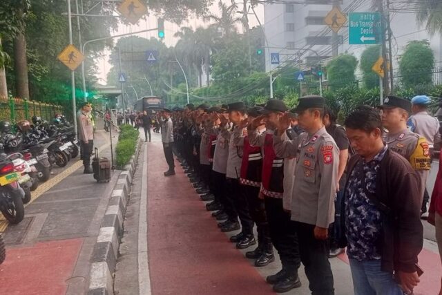 Upacara-Pancasila-di-Kemlu-162-Personel-Amankan-Presiden-dan-Wakilnya