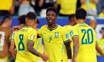 Vinicius Jr. Muncul di Puncak Daftar Top Skor Piala Dunia, Tantang Messi
