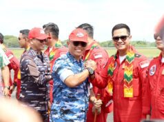 Open Base Jupiter Aerobatic Team di Lanud Sjamsudin Noor, Disambut Meriah Ribuan Warga Banua Padati Apron