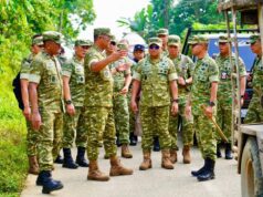 Wapang TNI Tinjau Yonif TP 842/Badak Sakti, Dukung Pertahanan dan Ekonomi Daerah