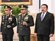 Panglima TNI Hadiri Pelantikan Kepala BGN serta Penasihat Khusus Presiden
