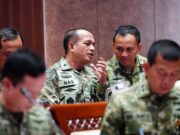 Panglima TNI dan Menhan RI Hadiri Raker Bersama Komisi I DPR RI