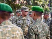 Wapang TNI Bersama Menhan RI Tinjau Lokasi Industri Strategis dan Yonif TP 938/Pancasona di Jawa Barat