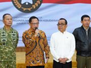 Wakil Ketua I Satgas PRR Letjen TNI Richard Tampubolon dampingi Ketua Satgas : Satgas PRR Minta K/L dan Pemda Tancap Gas Pemulihan Permanen