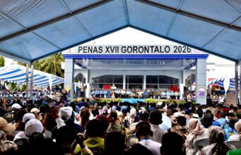 Panglima TNI Dampingi Presiden RI Hadiri Puncak PENAS Petani dan Nelayan XVII Tahun 2026 di Gorontalo