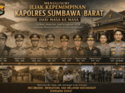 Menelusuri Jejak Kepemimpinan Kapolres Sumbawa Barat dari Masa ke Masa