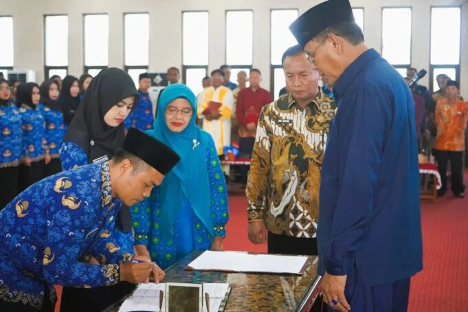 209 ASN Diambil sumpah dan Dilantik