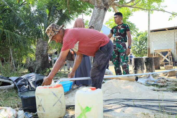 Senyum Itu Akhirnya Kembali, TMMD Hadirkan Air Bersih, Warga Tak Lagi Hidup dalam Krisis Air