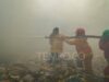 45 Persen Lahan Terbakar di TPA Jatiwaringin Sudah Dipadamkan
