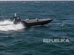 AS Drone Laut Dekati Kapal Perang China di Selat Luzon
