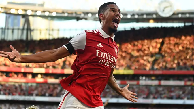 Arsenal Konfirmasi Saliba Cedera Punggung, Absen Lama Jelang Musim Baru