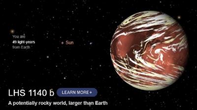 Astronom-Temukan-Atmosfer-Planet-Super-Earth-di-Zona-Layak-Huni