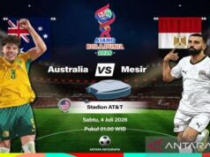 Australia dan Mesir Bertemu di 32 Besar Piala Dunia 2026 dengan Skuad Terkuat