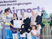 Bandara Syamsudin Noor Bantu Penuhi Gizi 127 Anak Cegah Stunting