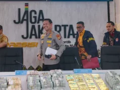 Barang Sitaan Korupsi dan TPPU Diamankan di Polda Metro Jaya