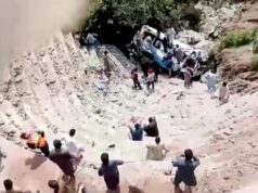 Bus Hancur di Jurang, 40 Tewas di Khyber Pakhtunkhwa