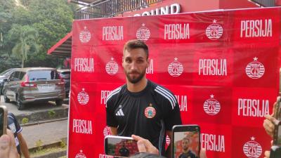 Denis Kolinger Antusias Ikuti Latihan Bersama Shin Tae-yong di Persija Jakarta