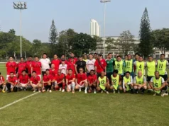 Diplomat Indonesia dan Tiga Tuan Rumah Piala Dunia 2026 Berlaga Persahabatan di GBK