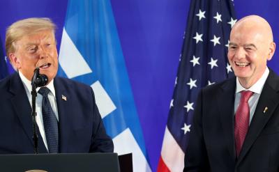 Donald Trump Usulkan Presiden FIFA Gianni Infantino Jadi Sekjen PBB