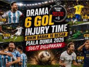 Drama 6 Gol di Injury Time Memukau Babak 16 Besar Piala Dunia 2026