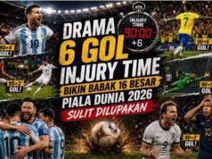 Drama 6 Gol di Injury Time Memukau Babak 16 Besar Piala Dunia 2026