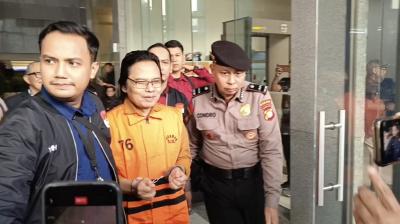 Eks-Sekjen-MPR-Maruf-Cahyono-Ditahan-KPK-Usai-Pemeriksaan