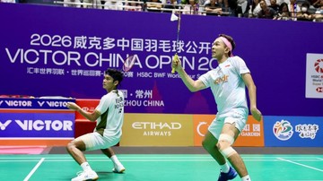 Fajar/Fikri Tembus 16 Besar China Open 2026 Usai Kalahkan Ganda China